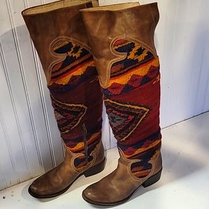 Freebird by Steven Cabal Aztec Boots